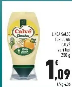 Conad Calvè Linea Salse Top Down offerta