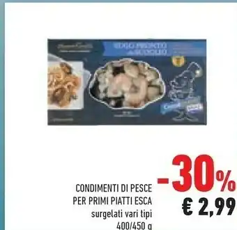 Conad Esca Condimenti Di Pesce Per Primi Piatti offerta