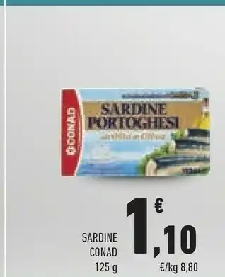 Conad Conad Sardine offerta