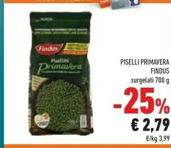 Conad Findus Piselli Primavera offerta