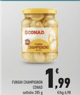 Conad Conad Funghi Champignon offerta