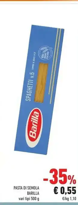Conad Barilla Spaghetti N.5 500 G(ml) offerta