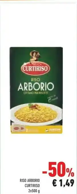Conad Curtiriso Arborio 1000 G(ml) offerta