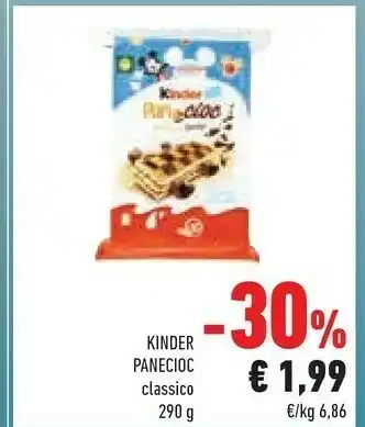Conad Ferrero Kinder Panecioc Classico offerta