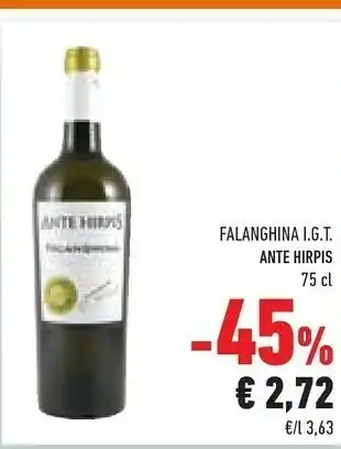 Conad Ante Hirpis Falanghina I.g.t offerta