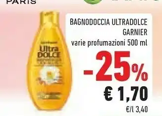 Conad Garnier Bagno Doccia Ultradolce offerta