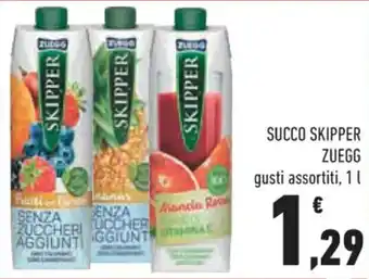 SUCCO SKIPPER ZUEGG gusti assortiti, 1 l