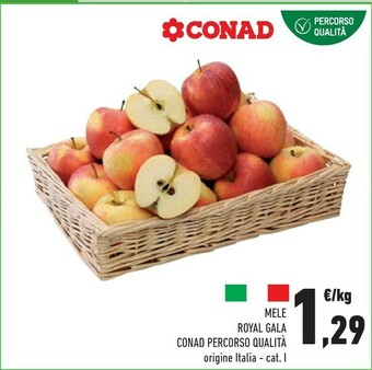 Conad Conad Mele Royal Gala Percorso Qualita offerta