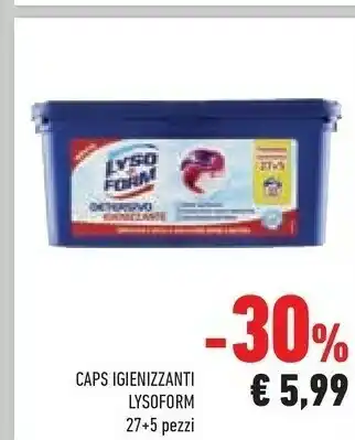 Conad Lysoform Caps Igienizzanti offerta