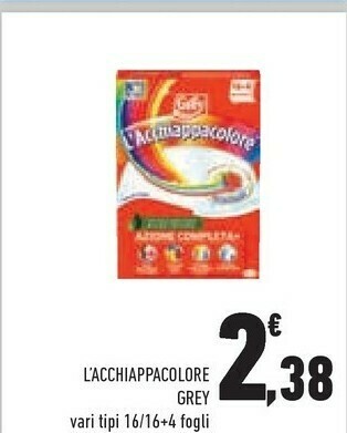 Conad Grey L'acchiappacolore offerta