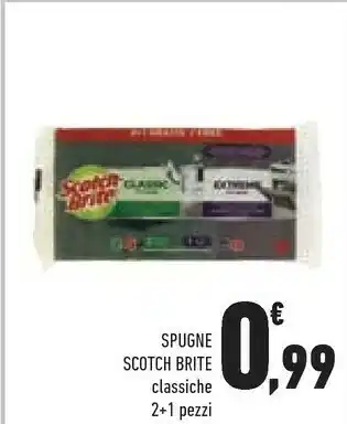Conad Scotch Spugne Brite offerta