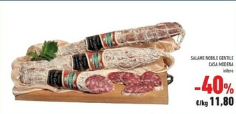 Conad Casa Modena Salame Nobile Gentile offerta