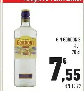 Conad Superstore Gordon's Gin 40 offerta