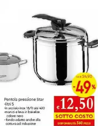 Galassia Star Pentola a pressione offerta