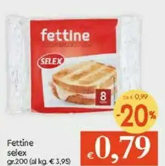 Galassia Selex Sottilette offerta