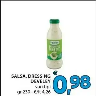 Mercatò Develey Salsa, Dressing offerta