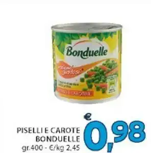 Mercatò Bonduelle Insieme Gustosi Lenticchie, Farro, Carote E Piselli 400 G(ml) offerta