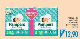 Mercatò Pampers Baby-Dry 81715581 Pannolino Usa E Getta Ragazzo/Ragazza 3 94 Pezzo(i) offerta