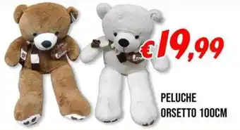 PELUCHE ORSETTO 100CM
