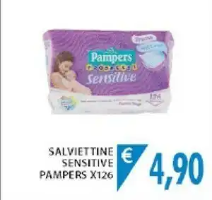 Mercatò Pampers Sensitive Salviettine offerta