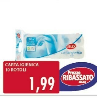 Mercatò Selex Carta Igienica offerta