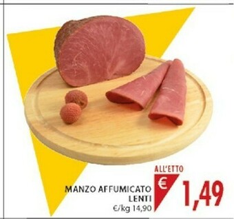 Mercatò Lenti Manzo Affumicato offerta