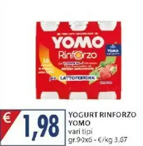 Mercatò Yomo Rinforzo Fragole 540 G(ml) offerta
