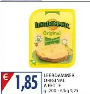 Mercatò Leerdammer Original 8 Fette 200 G(ml) offerta