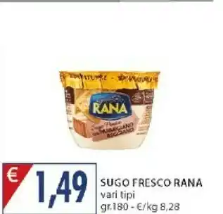 Mercatò Rana Sugo Fresco Pescatora 180 G(ml) offerta