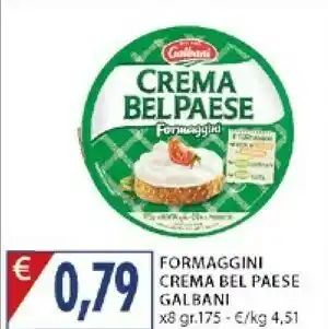 Mercatò Galbani Crema Bel Paese Formaggini 175 G(ml) offerta