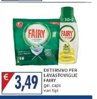Mercatò Fairy Platinum All In One Detersivo Per Lavastoviglie Capsula 75 Pezzo(i) offerta