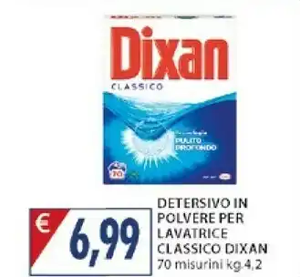 Mercatò Dixan Detersivo Polvere Per Lavatrice Classico 4200 G offerta
