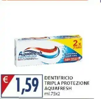 Mercatò Aquafresh Dentifricio Tripla Protezione offerta
