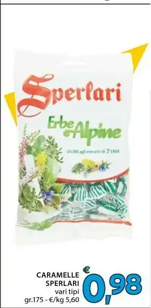 Mercatò Sperlari Caramelle Alla Menta offerta