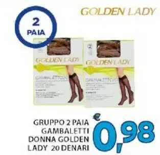 Golden Lady Gruppo 2 Paia Gambaletti