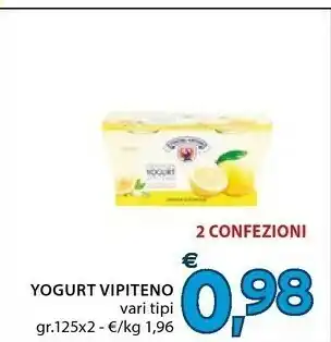 Mercatò Vipiteno Yogurt offerta