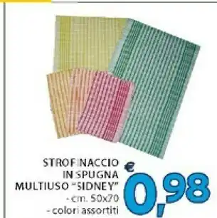 Mercatò Strofinaccio In Spugna Multiuso Sidney offerta