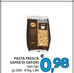 Mercatò Saper di sapori Pasta Fresca offerta