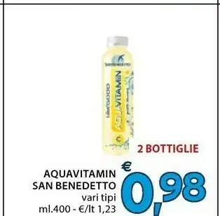 Mercatò San Benedetto I Feel Good Aquavitamin Gusto Limone 400 G(ml) offerta