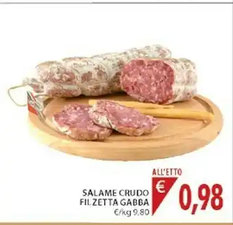 Mercatò Salame Crudo offerta