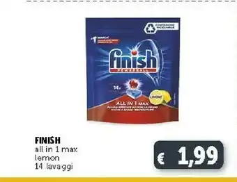 Deco Supermercati Finish All In 1 Max Lemon offerta