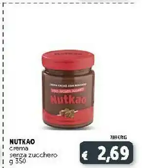 Deco Supermercati Nutkao Crema Senza Zucchero offerta
