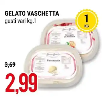 Hardis GELATO VASCHETTA gusti vari kg.1 offerta
