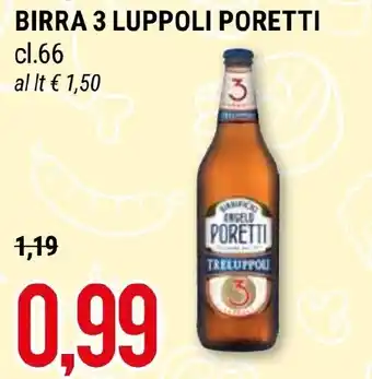 BIRRA 3 LUPPOLI PORETTI cl.66