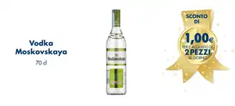 Vodka Moskovskaya 70 cl