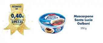 Esselunga Mascarpone Santa Lucia Galbani 250 g offerta