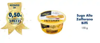 Esselunga Sugo Allo Zafferano Biffi 150 g offerta