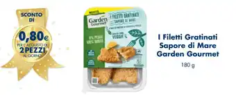 Esselunga I Filetti Gratinati Sapore di Mare Garden Gourmet 180 g offerta