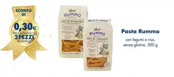 Esselunga Pasta Rummo con legumi e riso, senza glutine, 300 g offerta