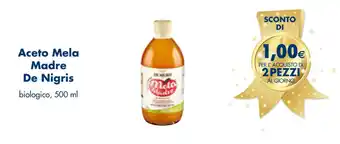 Esselunga Aceto Mela Madre De Nigris biologico, 500 ml offerta